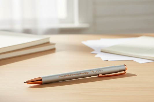 Rabbi zidni ilma Stift - Weißgrau